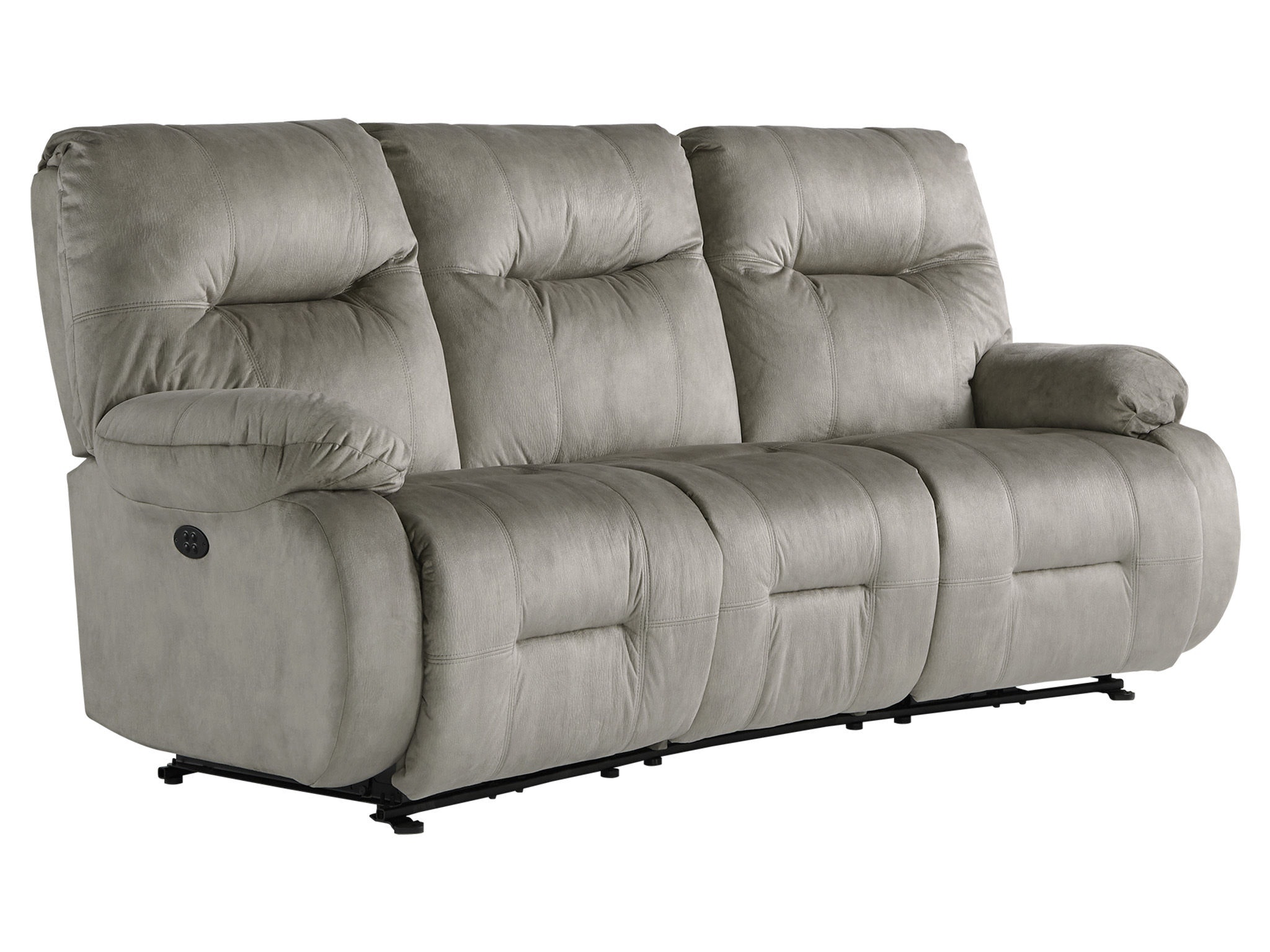 Best Home Furnishings Power Curved Motion Sofa U700P