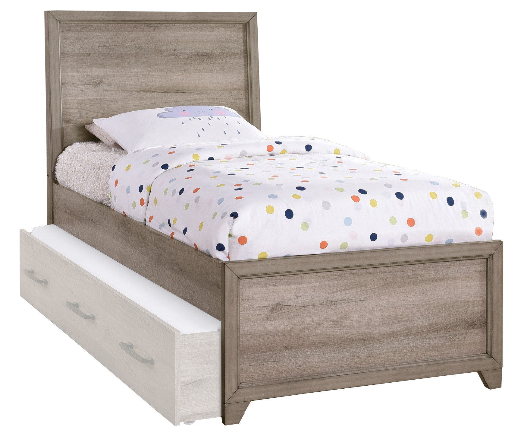 Samuel Lawrence River Creek Twin Panel Bed S496-YBR-K1