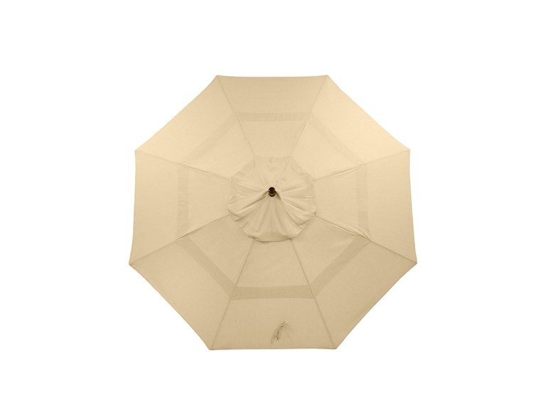 MicroD California Umbrella 9 ft. Beige Aluminum Market Umbrella 3975297
